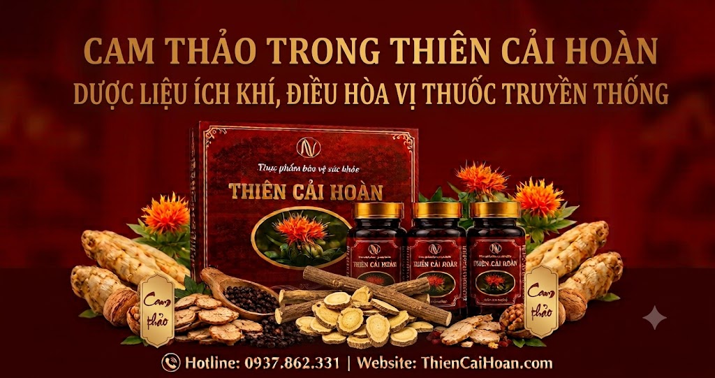 Cam thao trong Thien Cai Hoan