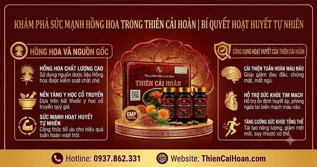 Hong hoa trong Thien Cai Hoan