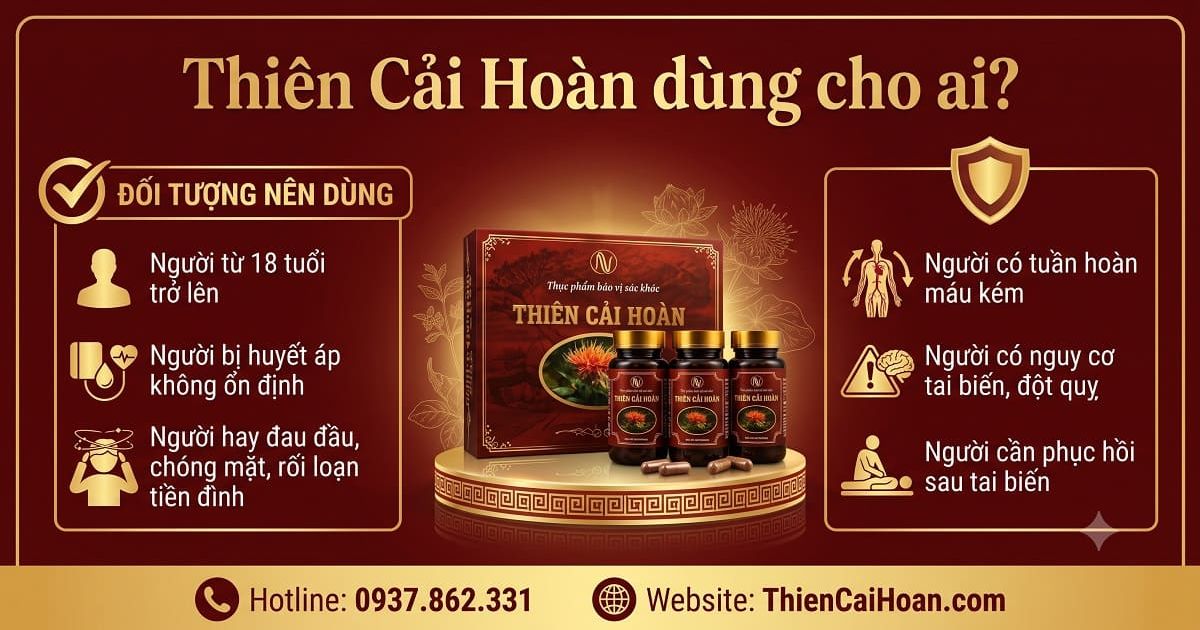 Thiên Cải Hoàn Dùng Cho Ai? Hướng Dẫn Chi Tiết Đối Tượng Nên Và Không Nên Sử Dụng